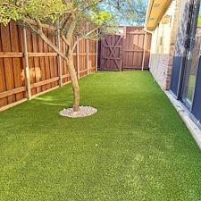 Full-Backyard-Transformation-with-Pet-Friendly-Artificial-Turf-Dog-Run-in-Dallas-TX 7