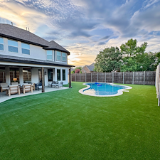 Full-Backyard-Turf-Installation-Around-New-Pool-in-Flower-Mound-TX 15
