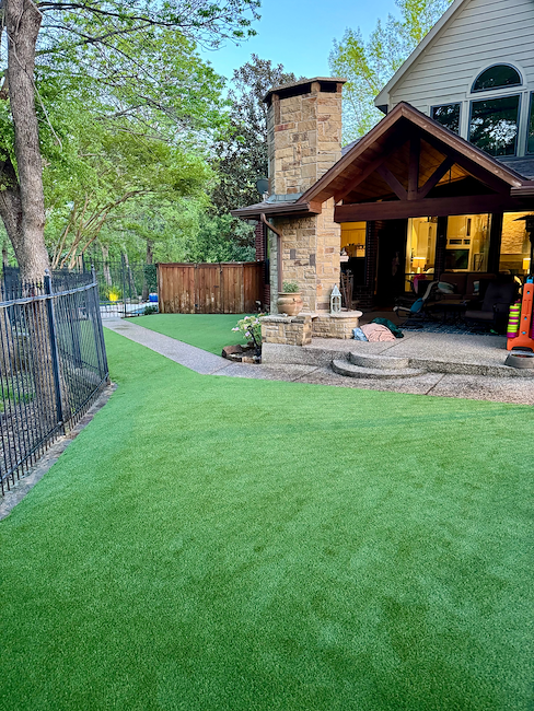 Kid & Pet-Friendly Artificial Turf Installation in Allen, TX